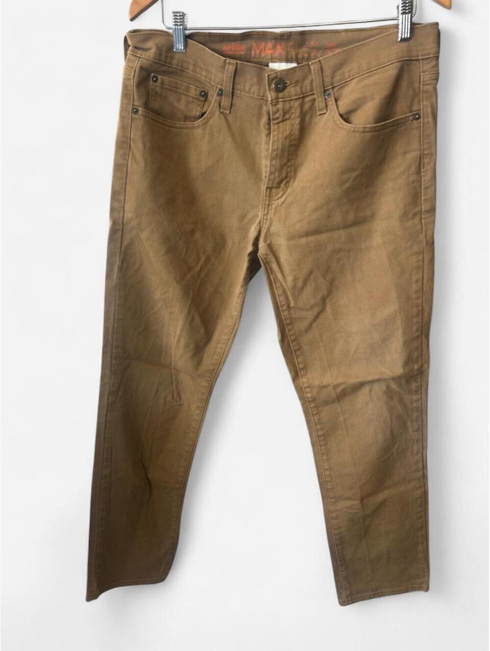 Urban Pipeline Max Flex Slim cut tan cargo pants Size 34x30" #cargo #outdoor